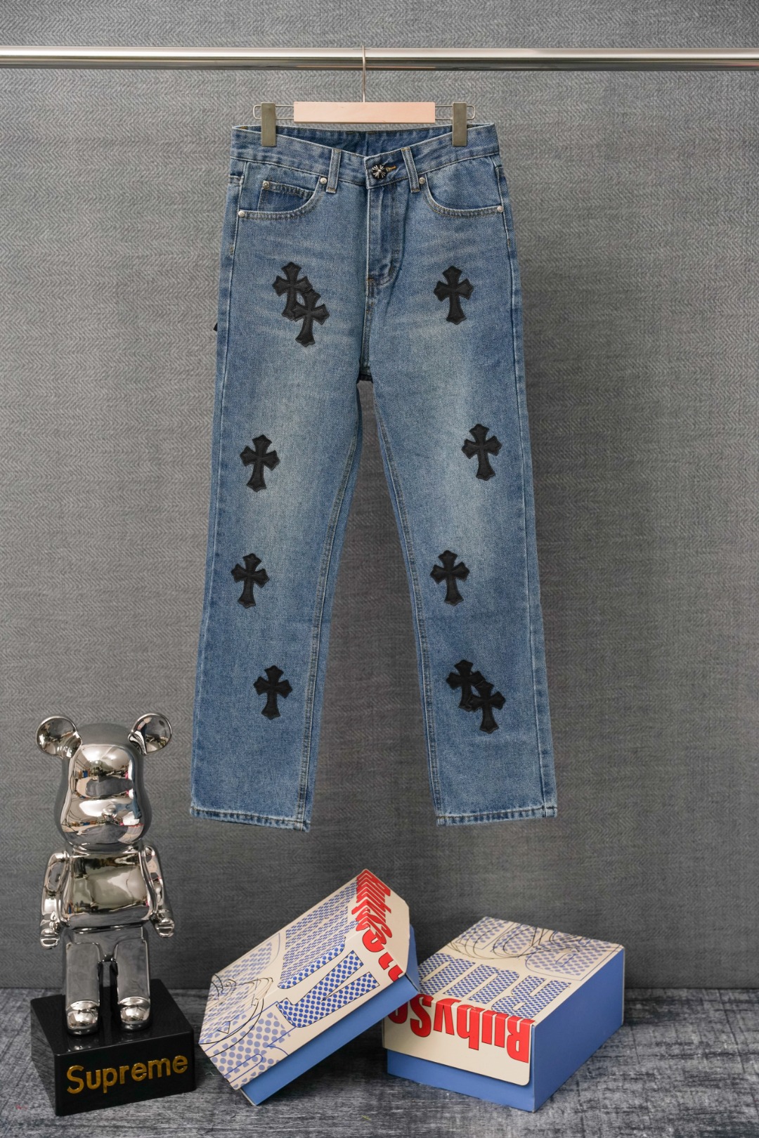 65_Chrome Heart Jeans