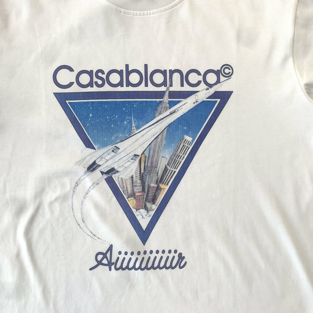 53_145 CASABLANCA T-shirt Two Colors
