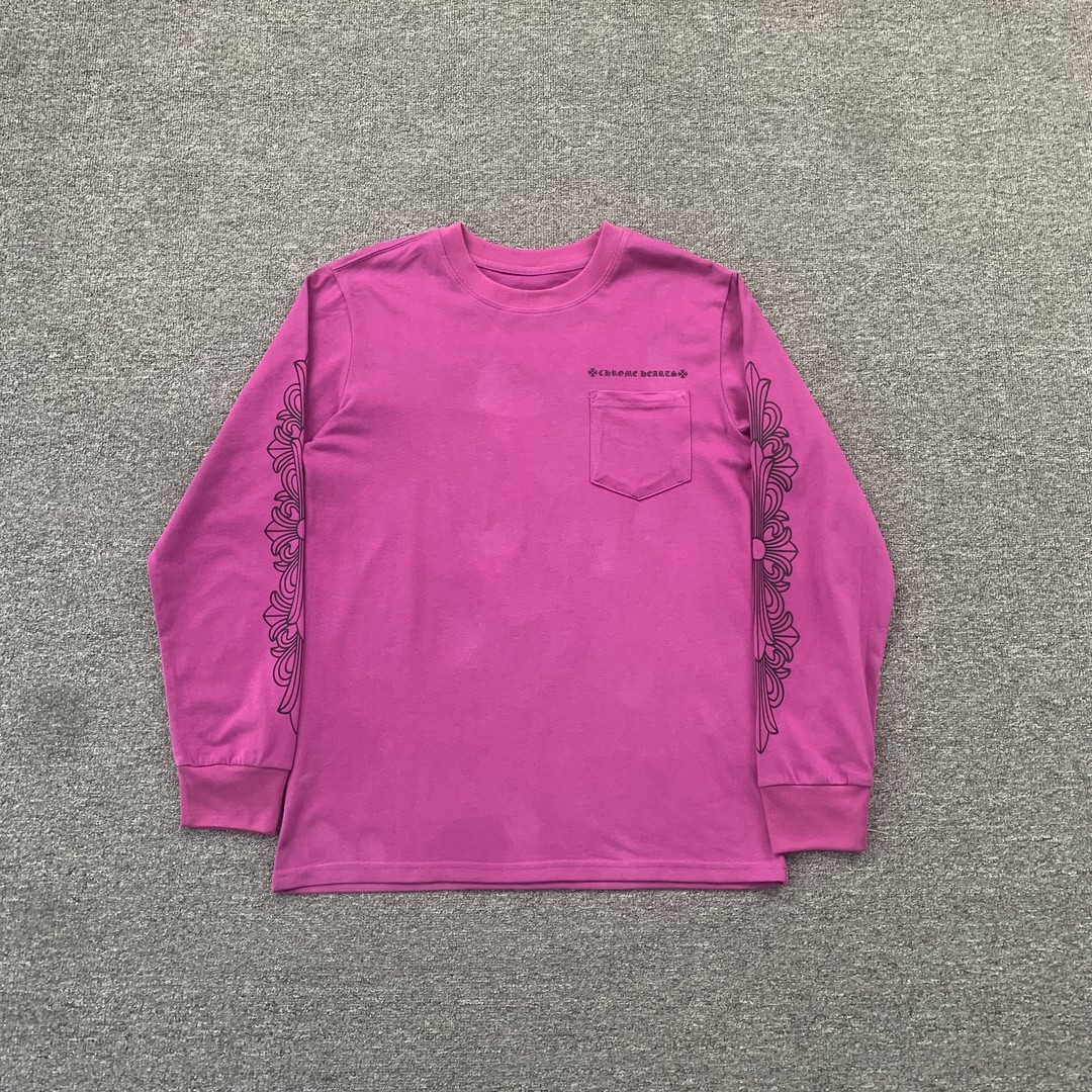 110_125 Chrome Hearts   Long Sleeves