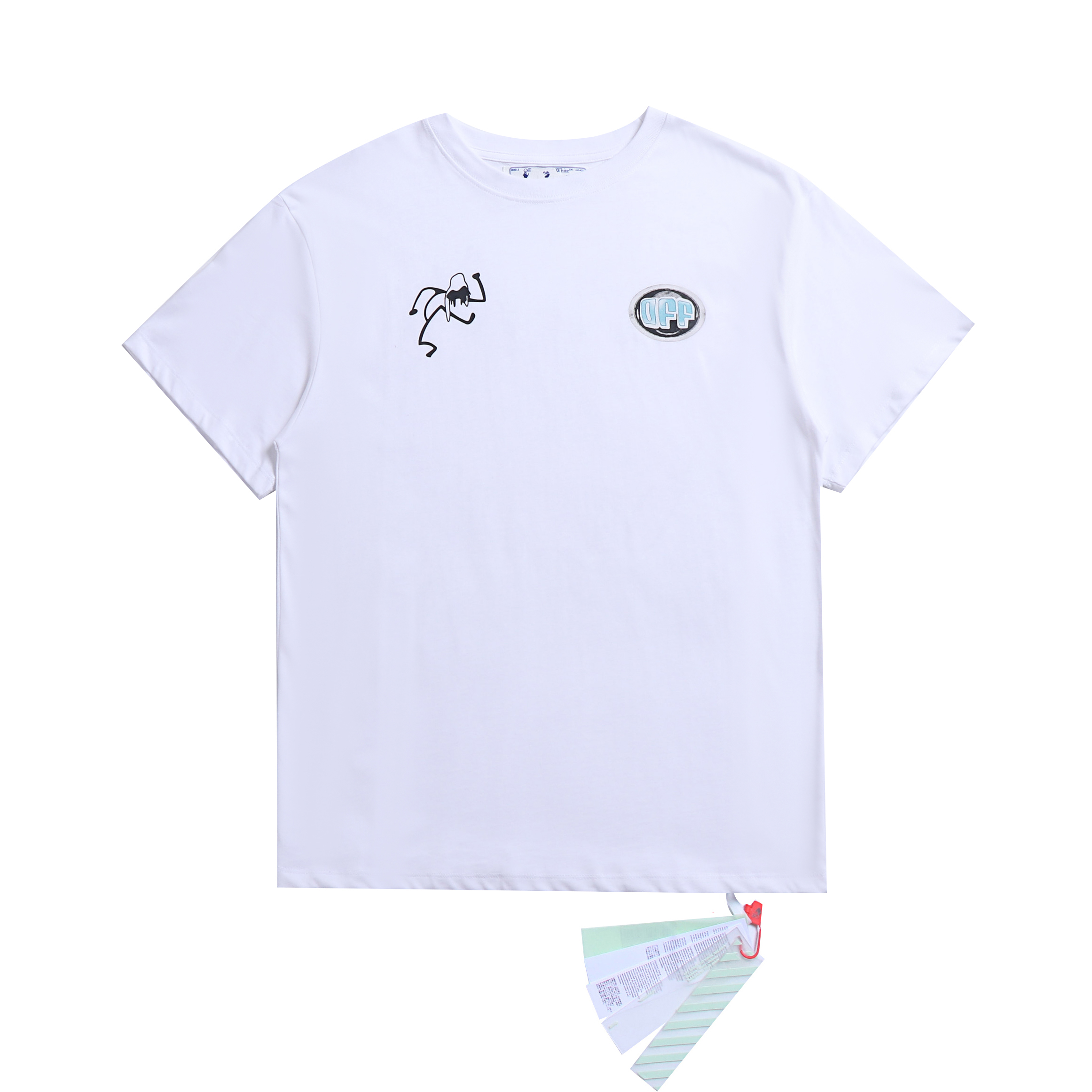 84_2132 Off-White T-shirt 2 Colors