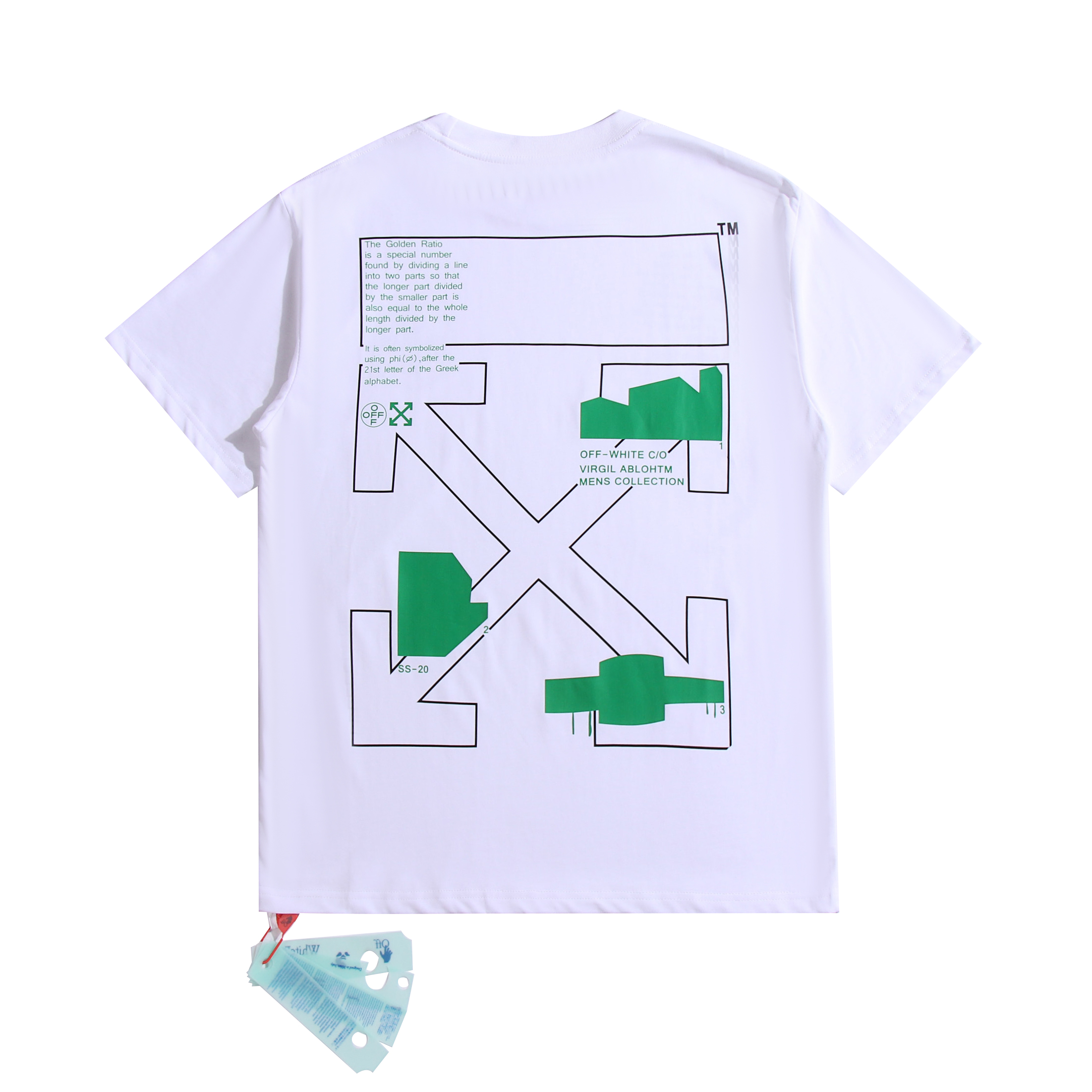 69_2039 Off-White T-shirt 2 Colors