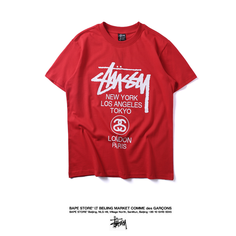 58_Stussy T-shirt 4 colors