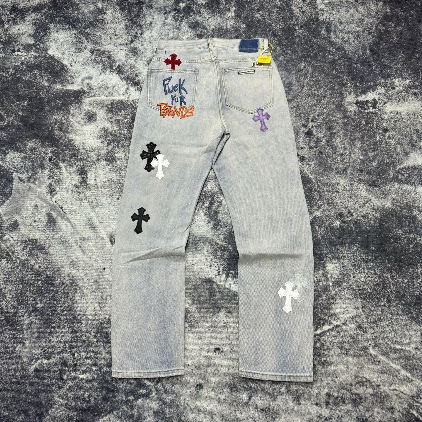 47_Chrome Heart Jeans