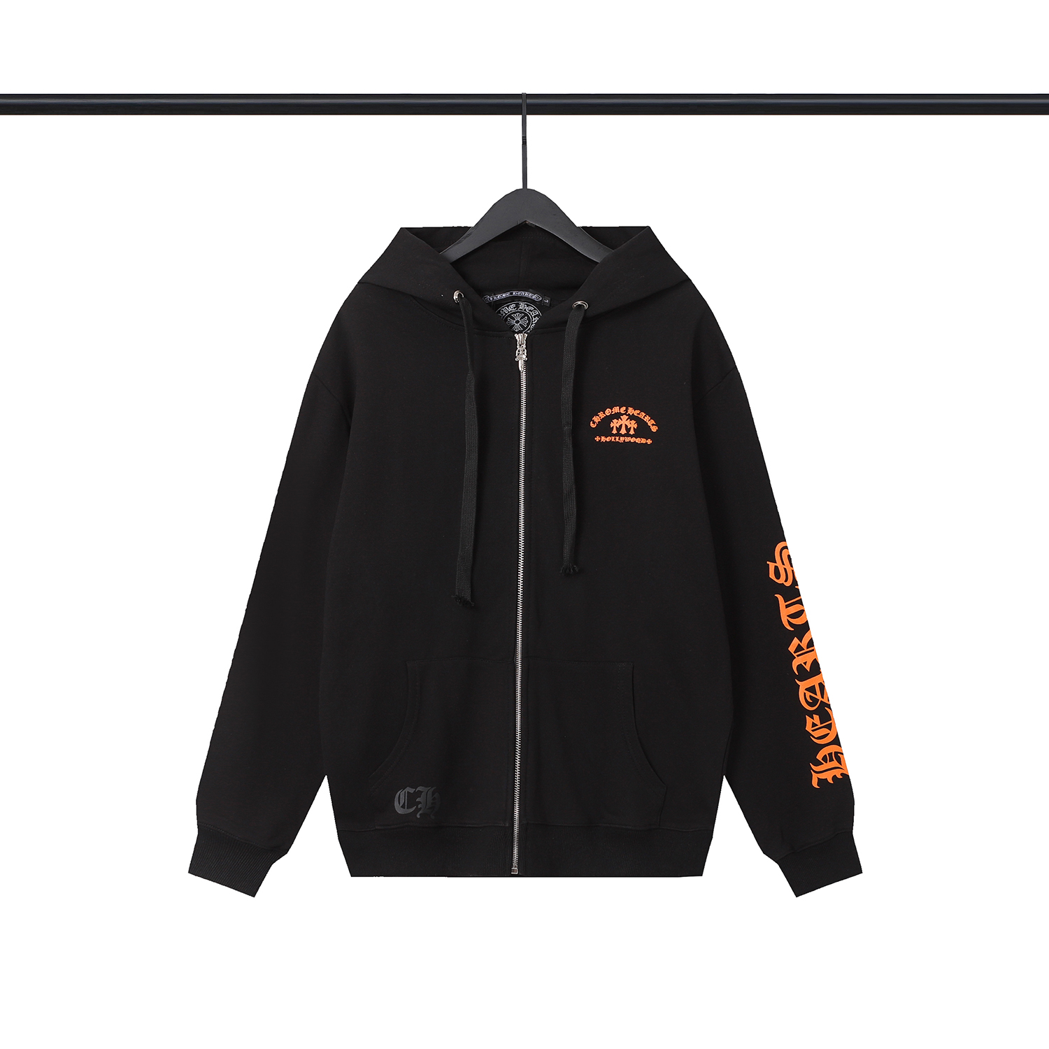 98_Chrome Heart hoodie