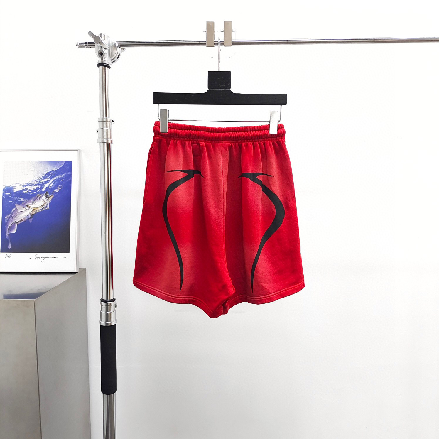 43_[1:1 NFC tag quality] Hellstar Shorts