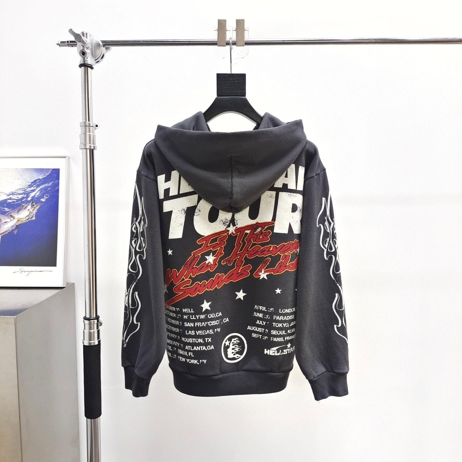 118_[1:1 NFC tag quality] Hellstar Hoodie