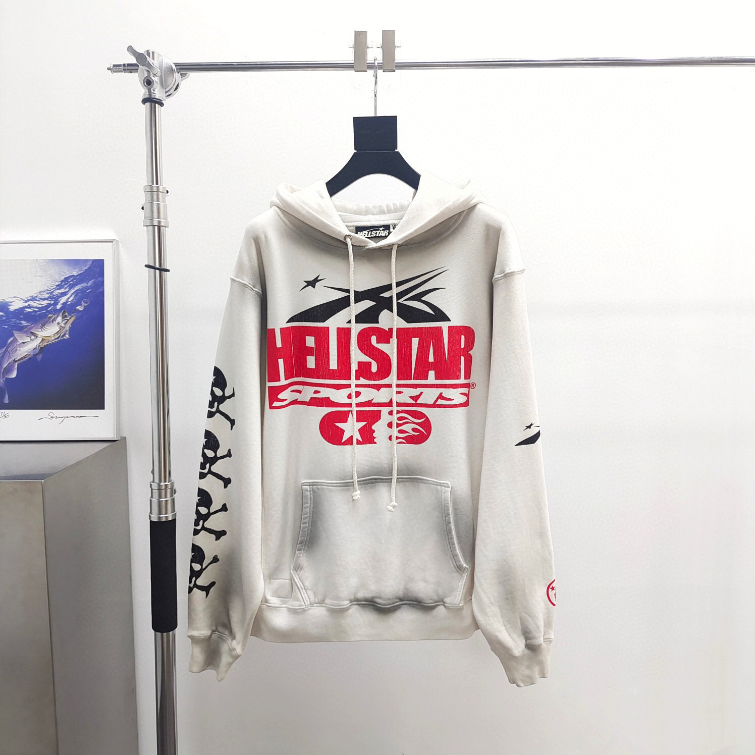 120_[1:1 NFC tag quality] Hellstar Hoodie