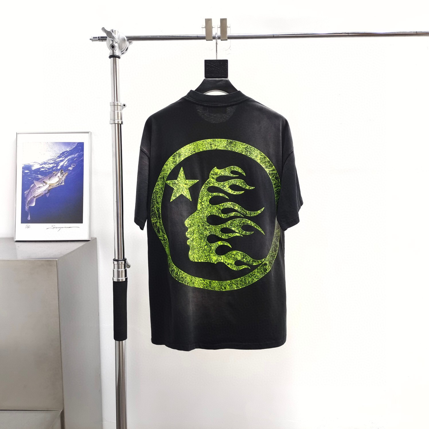 62_[1:1 NFC tag quality] Hellstar T-shirt