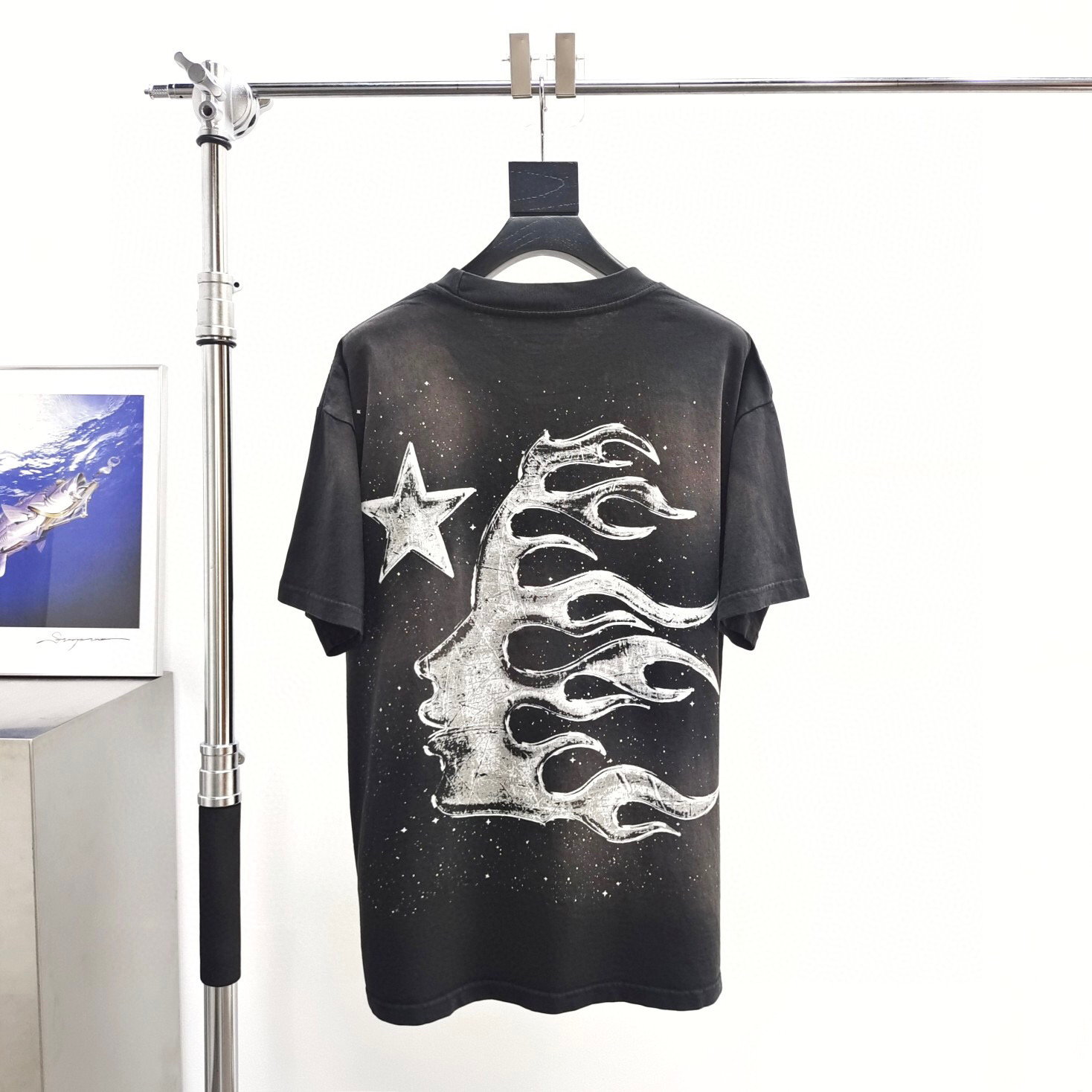 45_[1:1 NFC tag quality] Hellstar T-shirt