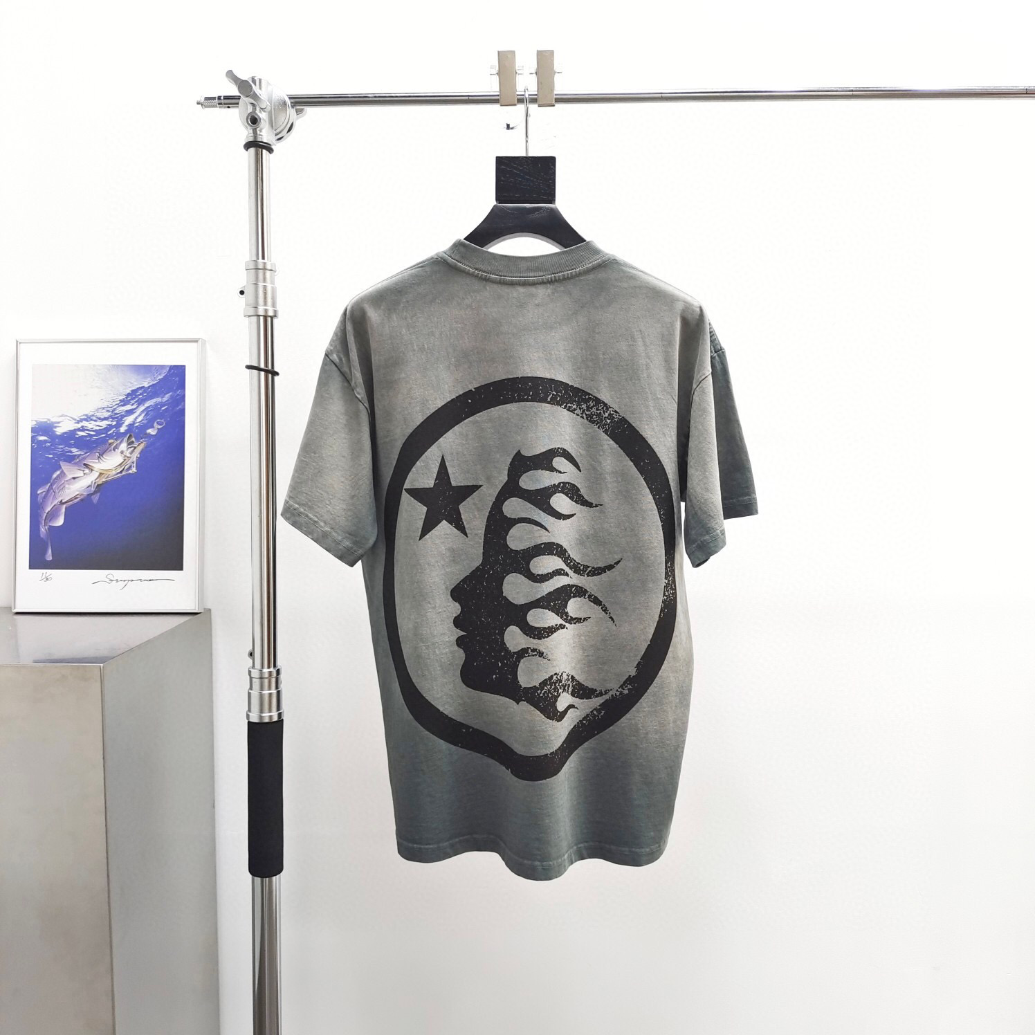 79_[1:1 NFC tag quality] Hellstar T-shirt