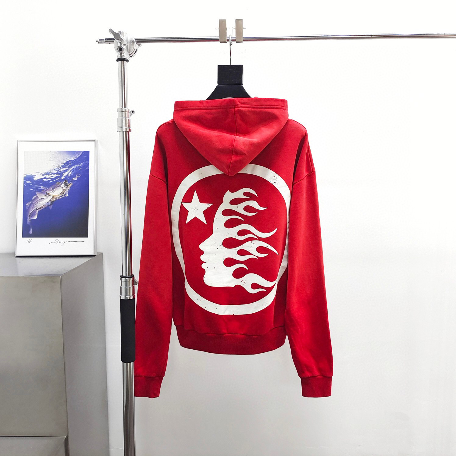 109_[1:1 NFC tag quality] Hellstar Hoodie