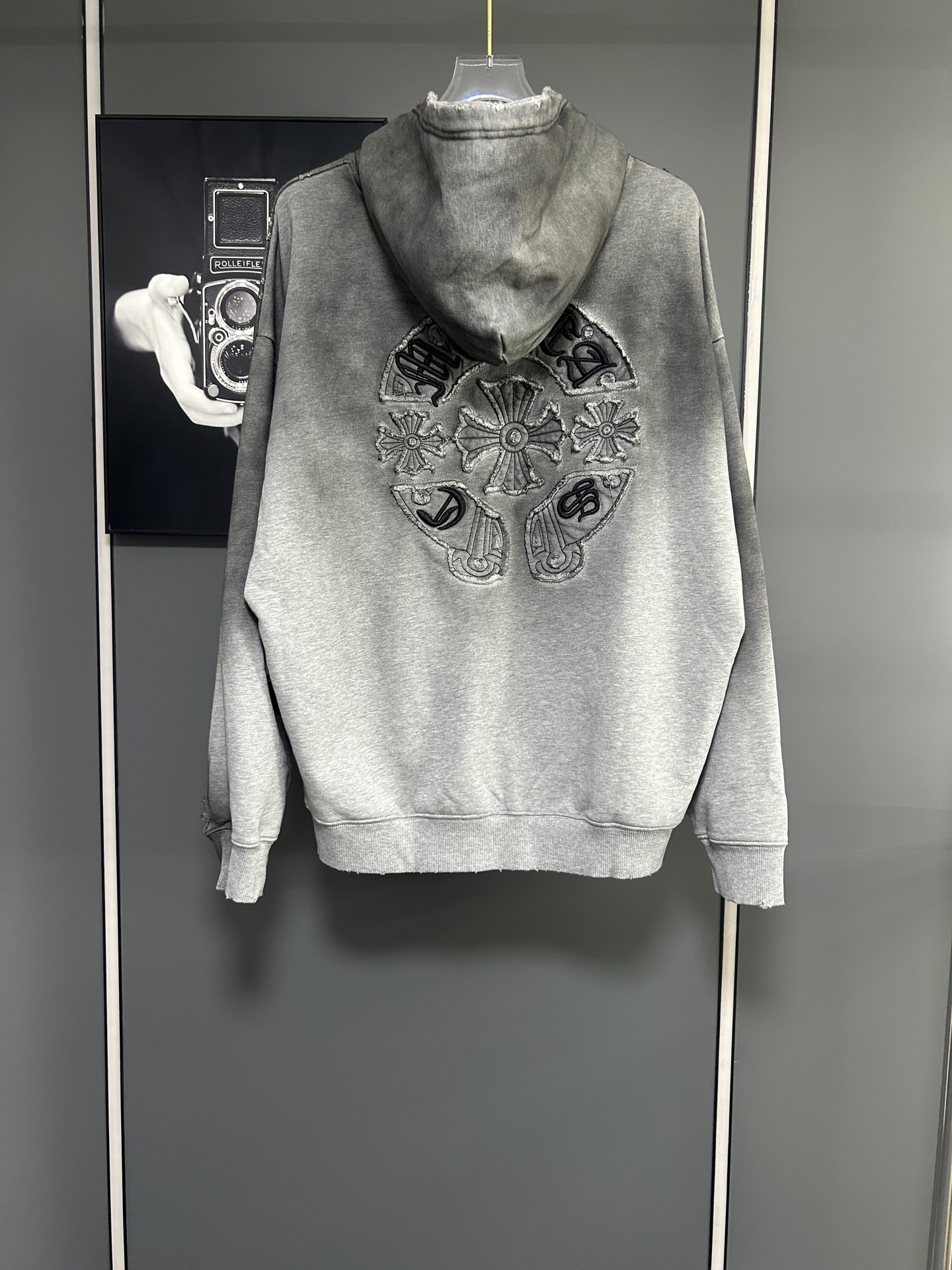 2_Chrome Heart hoodie