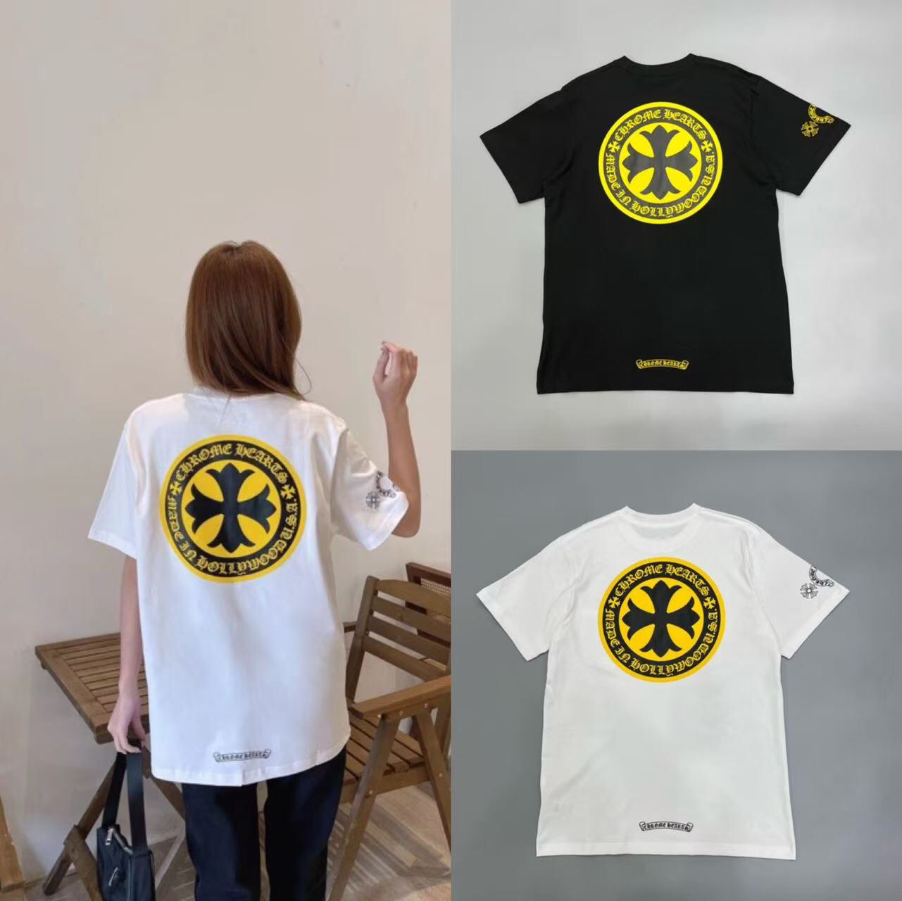 66_[1:1 quality] Chrome Heart T-shirt