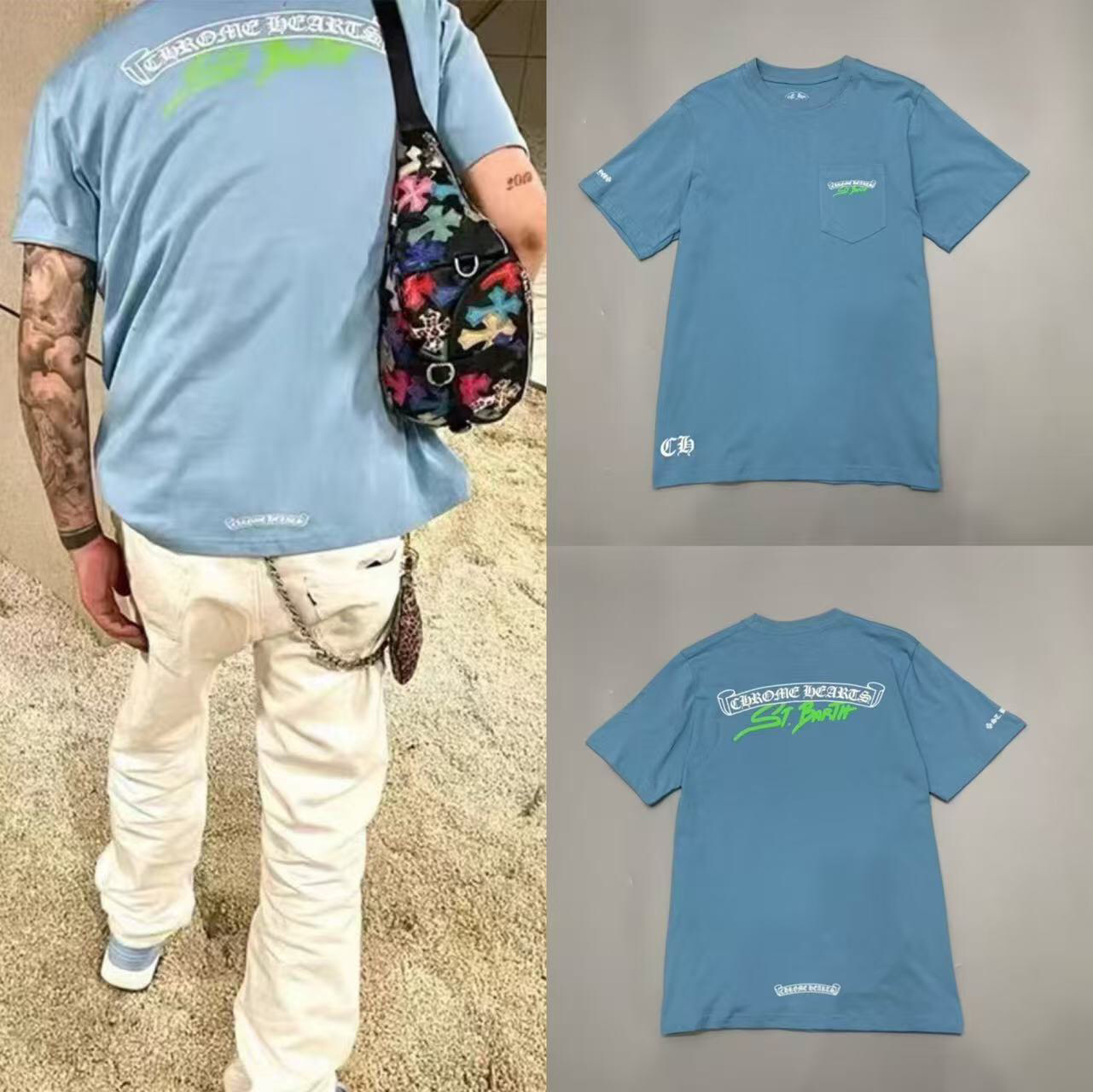 91_[1:1 quality] Chrome Heart T-shirt