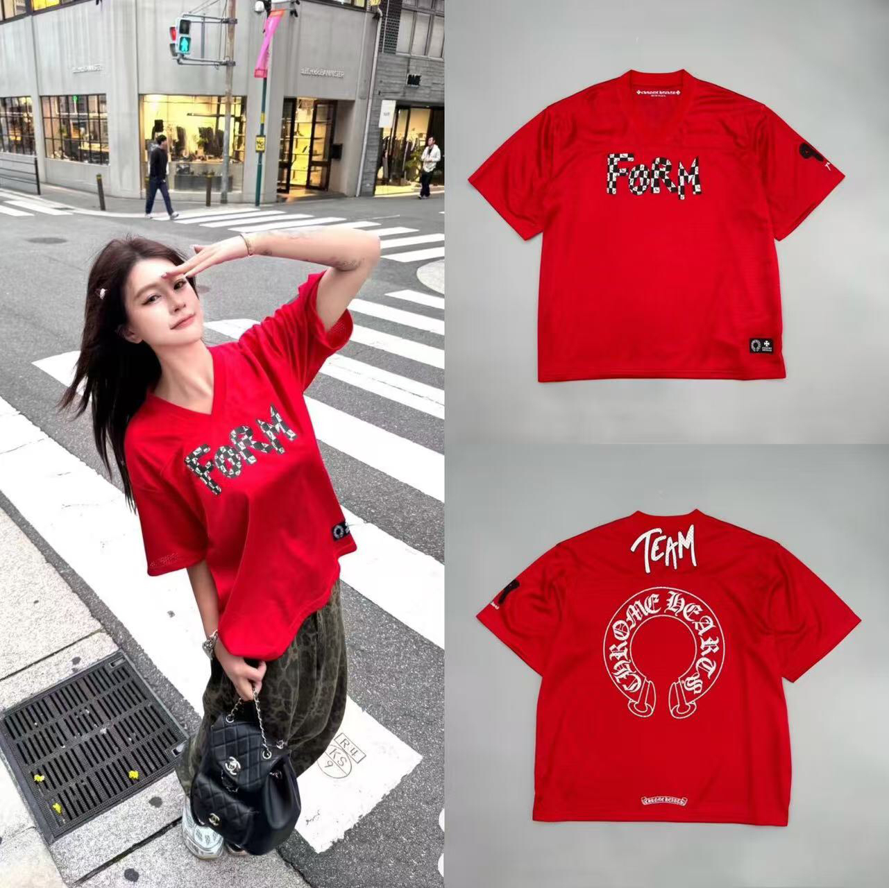 98_[1:1 quality] Chrome Heart T-shirt