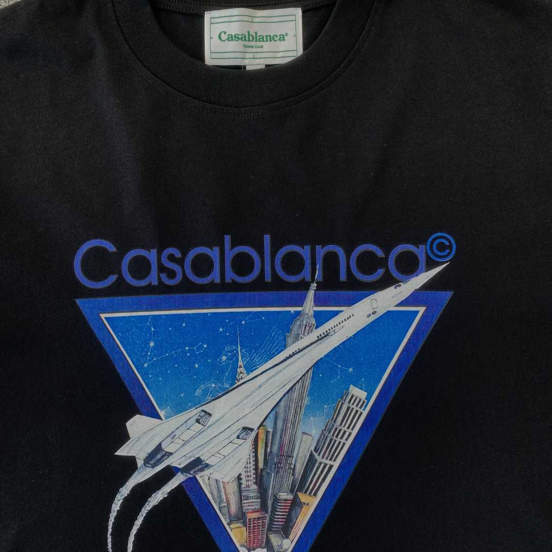 53_145 CASABLANCA T-shirt Two Colors