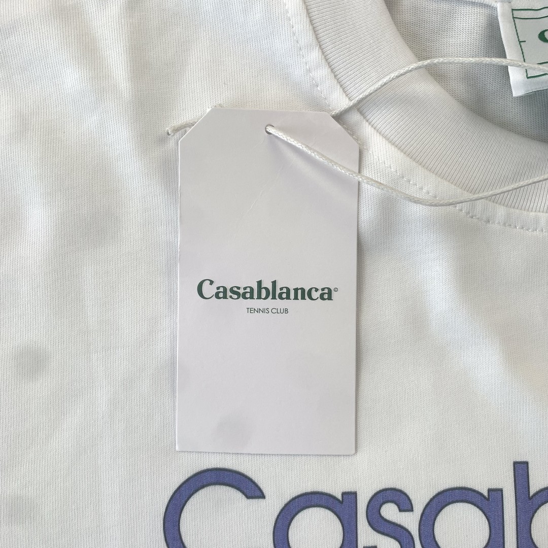53_145 CASABLANCA T-shirt Two Colors