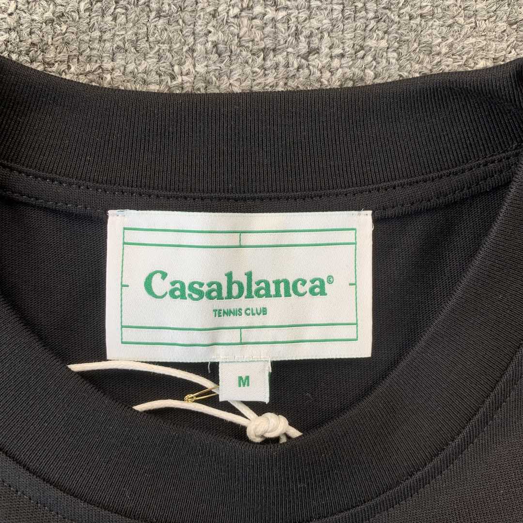 53_145 CASABLANCA T-shirt Two Colors