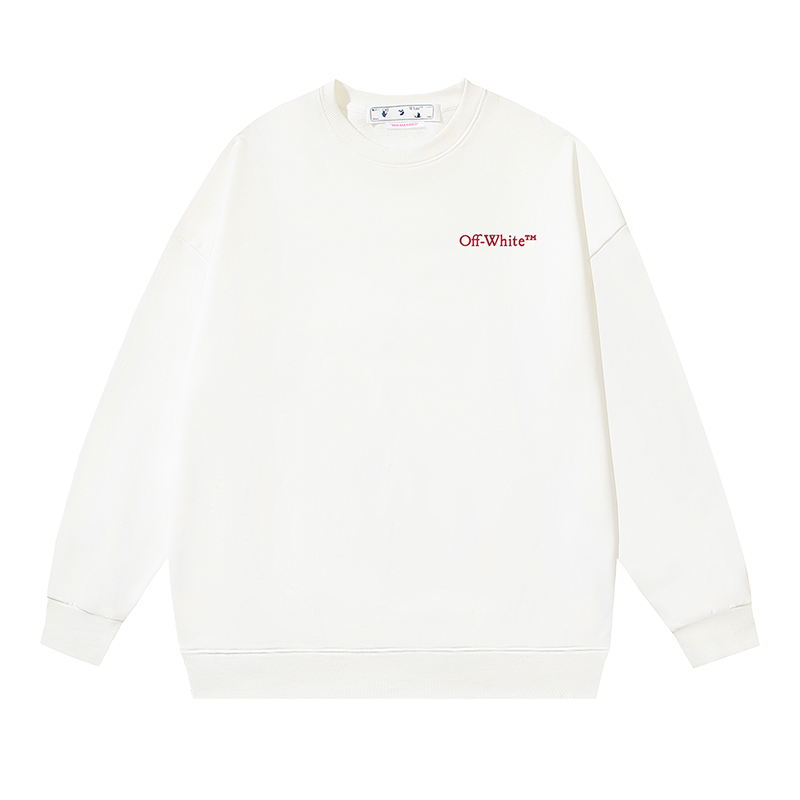 12_132 Off-White Crewneck