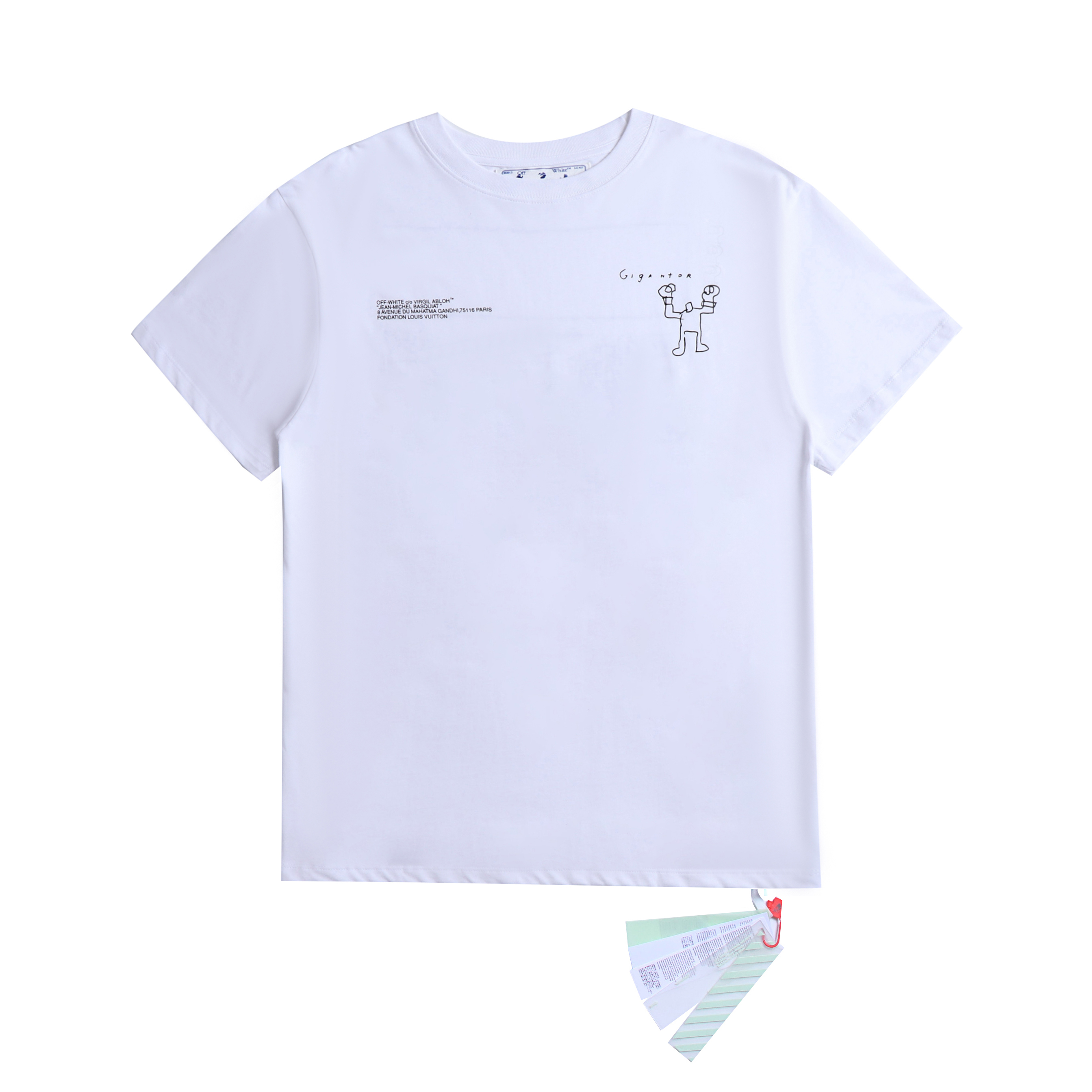 61_2145 Off-White T-shirt 2 Colors
