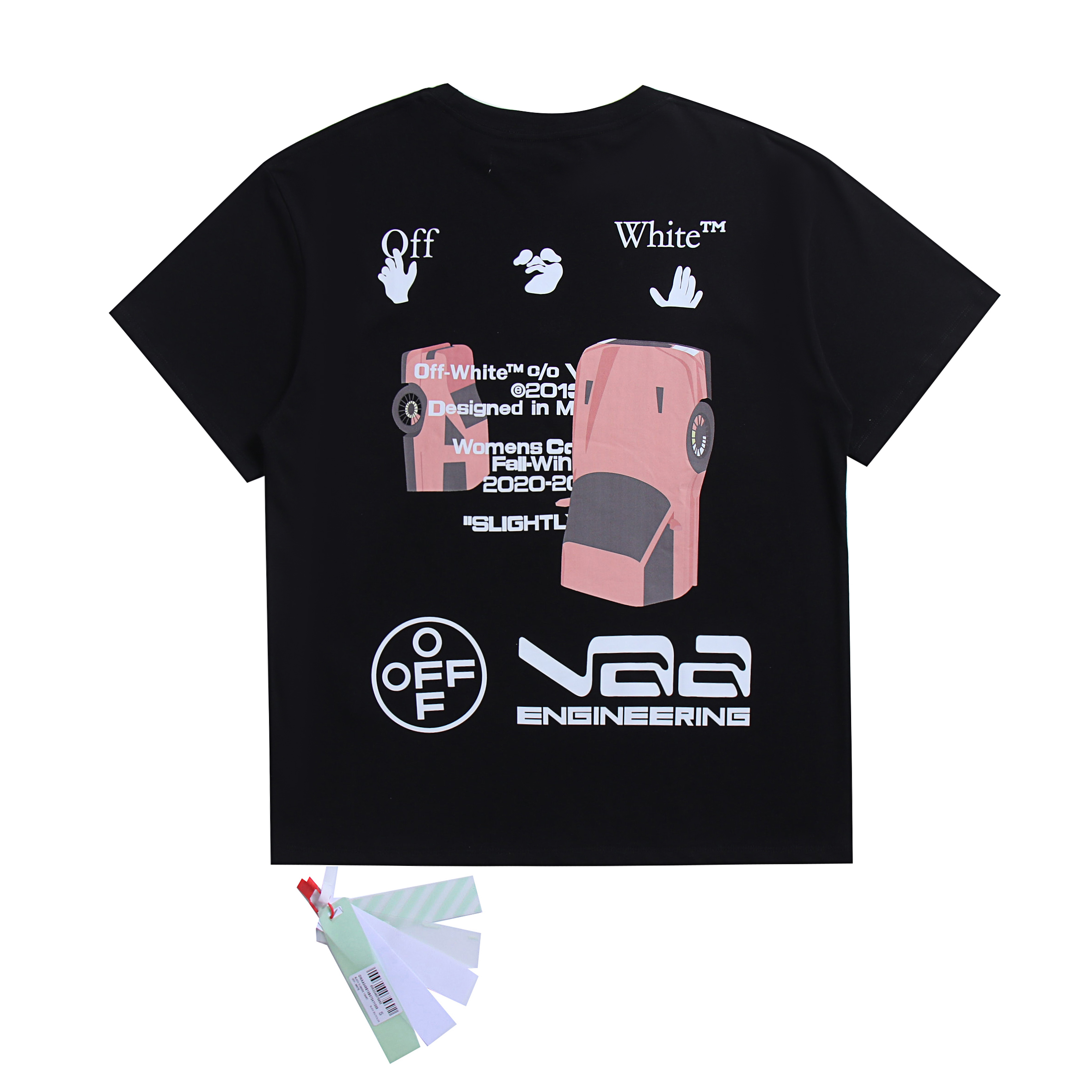 107_2110 Off-White T-shirt 2 Colors