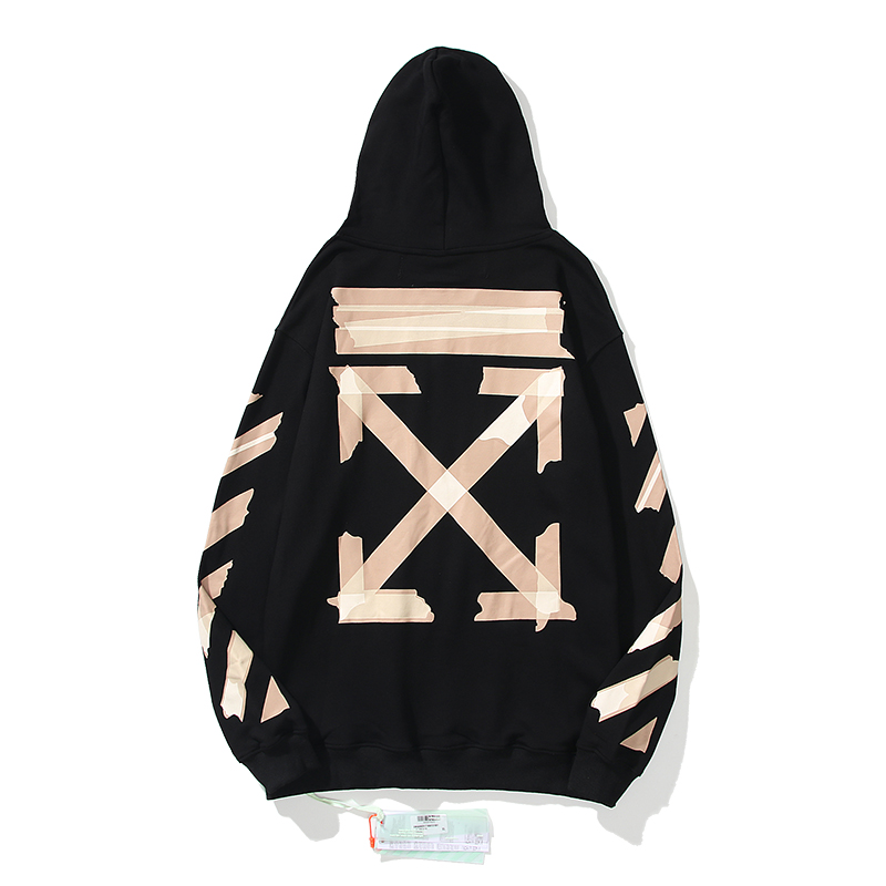 11_6016 Off White Hoodie With Ziper