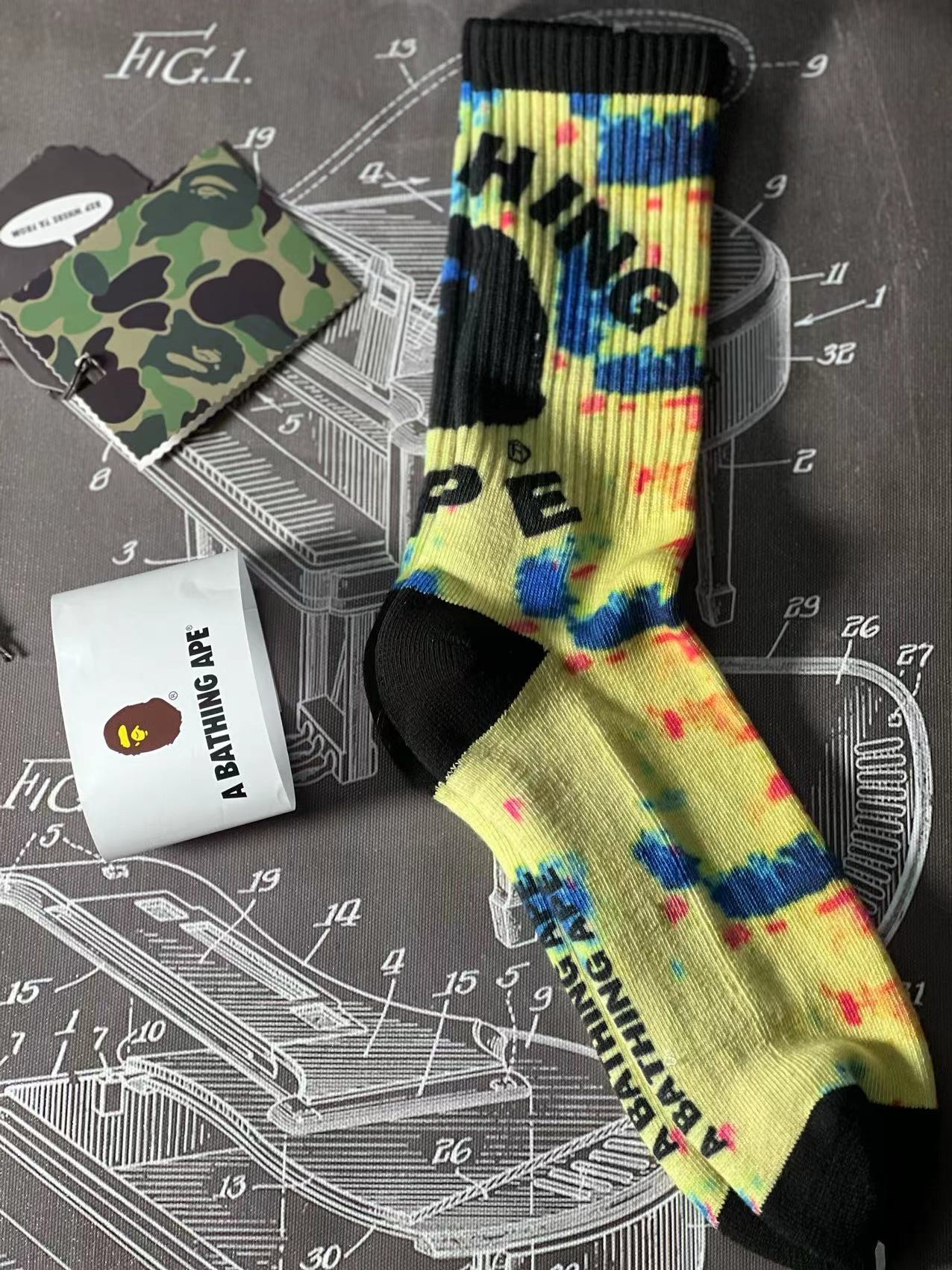 26_ Bape Socks