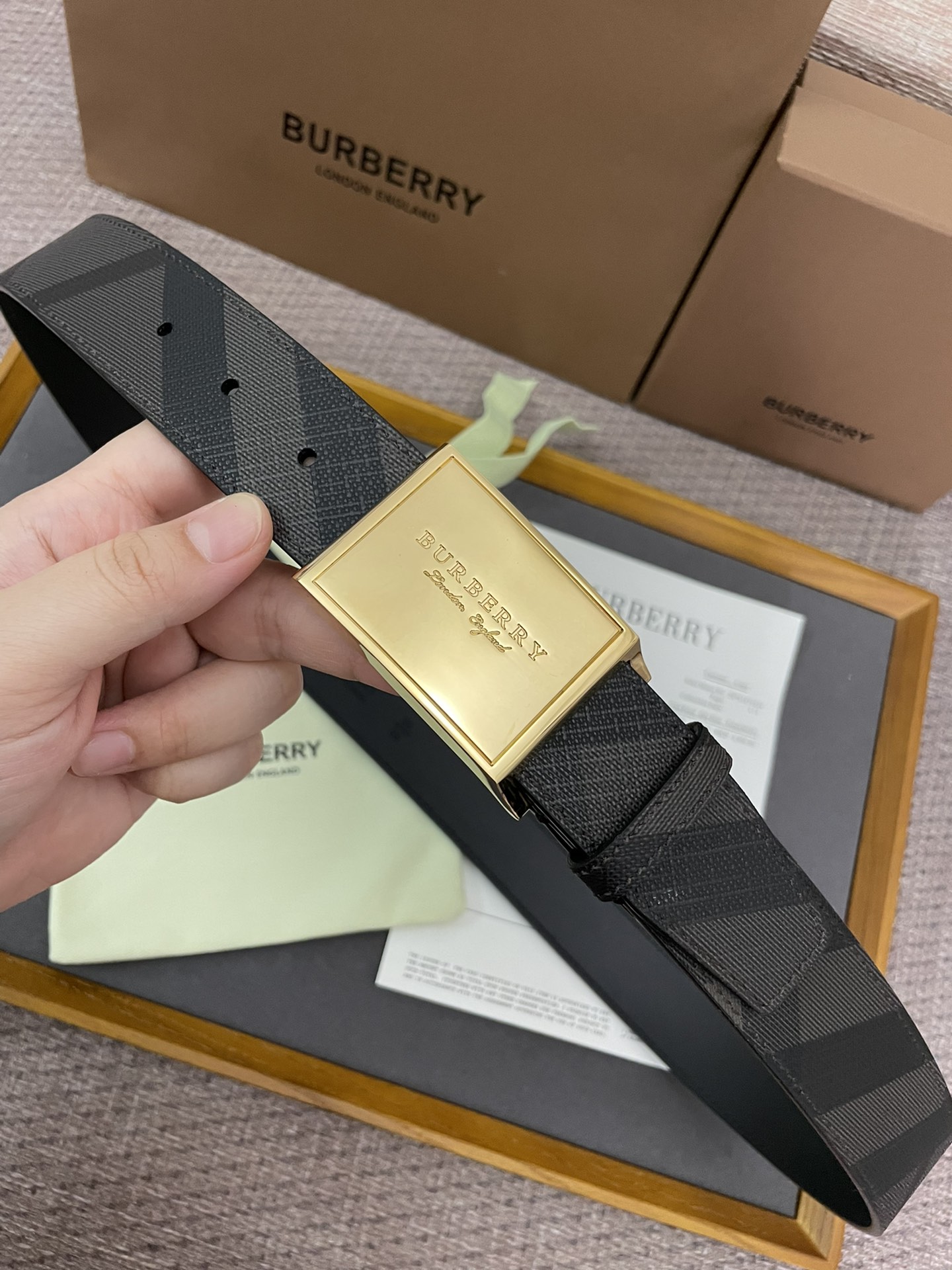 47_Burberry Belt