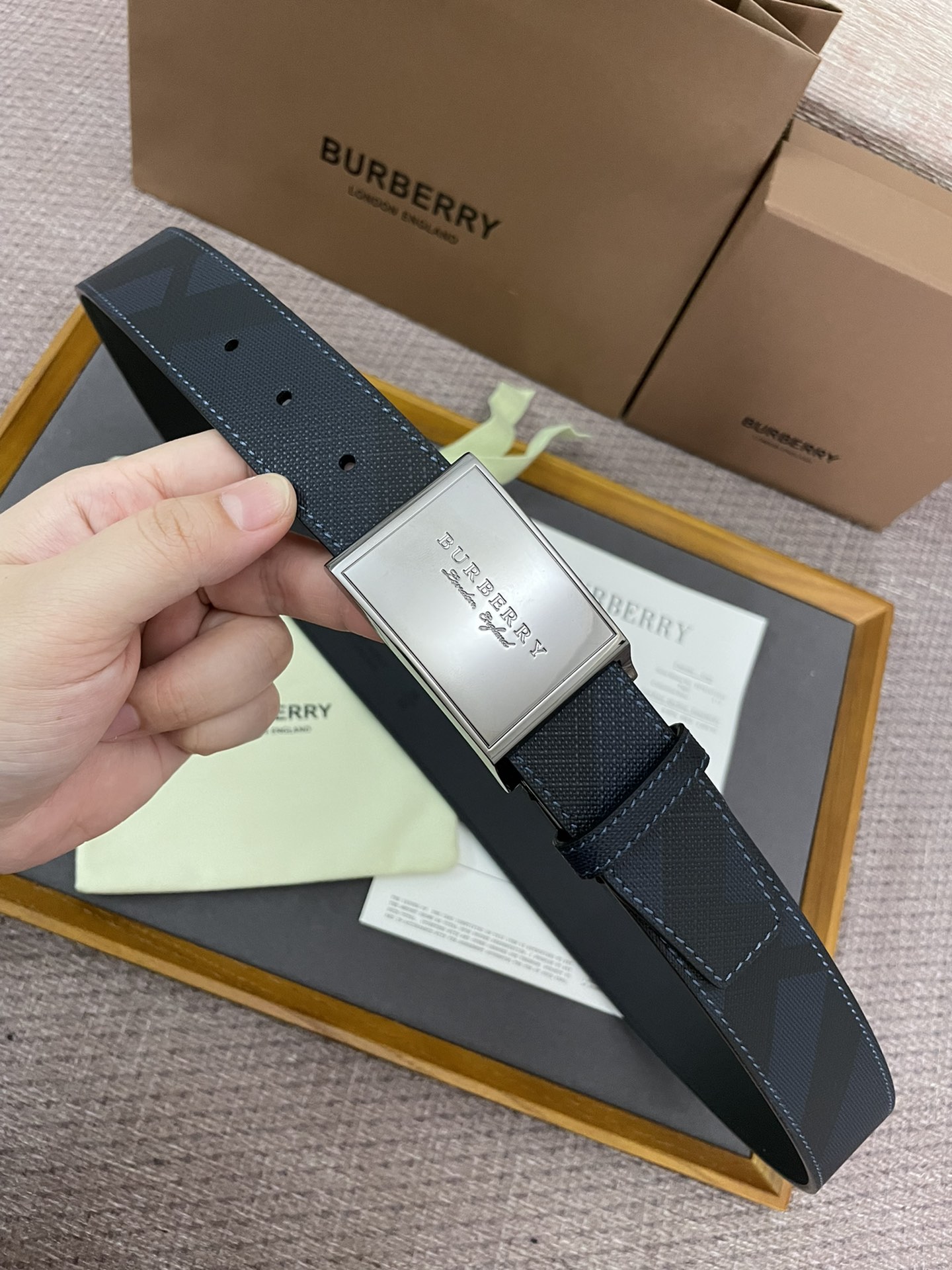 46_Burberry Belt