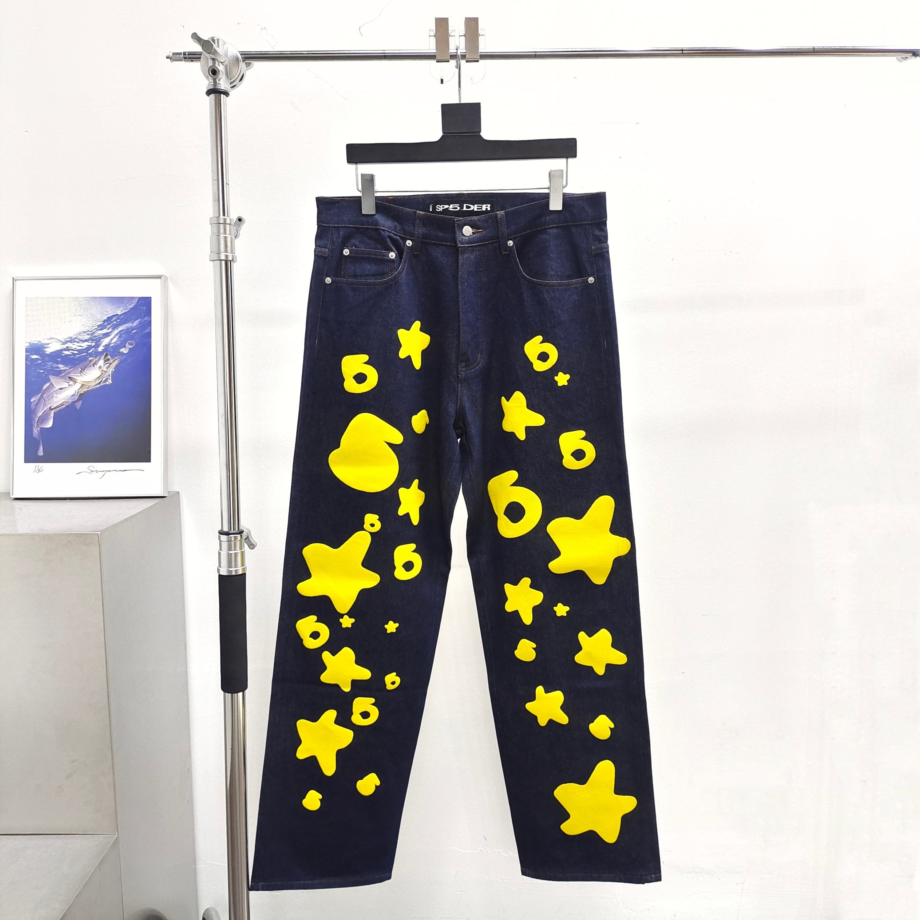 62_ [1:1 quality] Spider Jeans