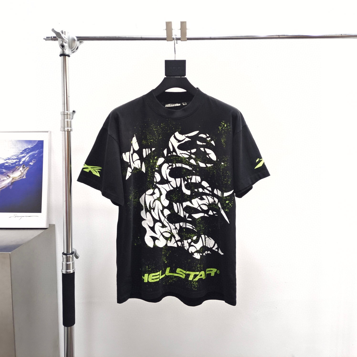 66_[1:1 NFC tag quality] Hellstar T-shirt