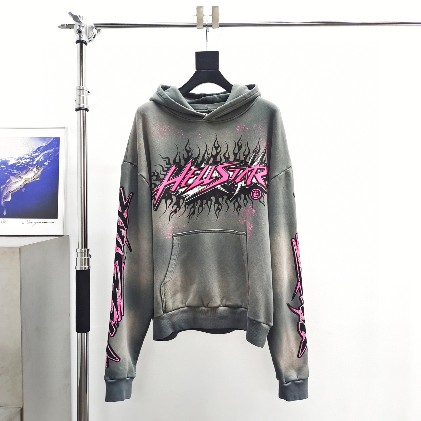 108_[1:1 NFC tag quality] Hellstar Hoodie