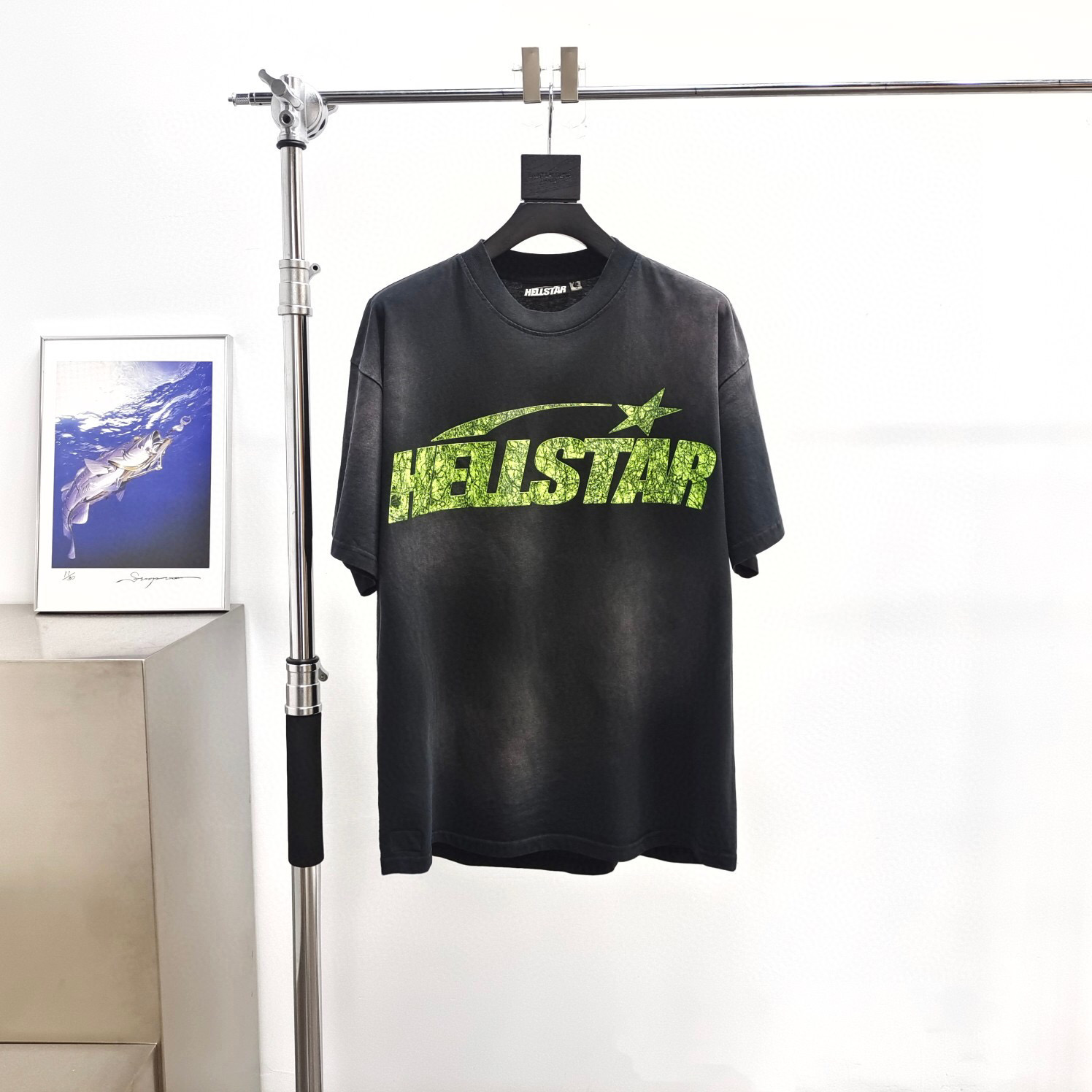 62_[1:1 NFC tag quality] Hellstar T-shirt