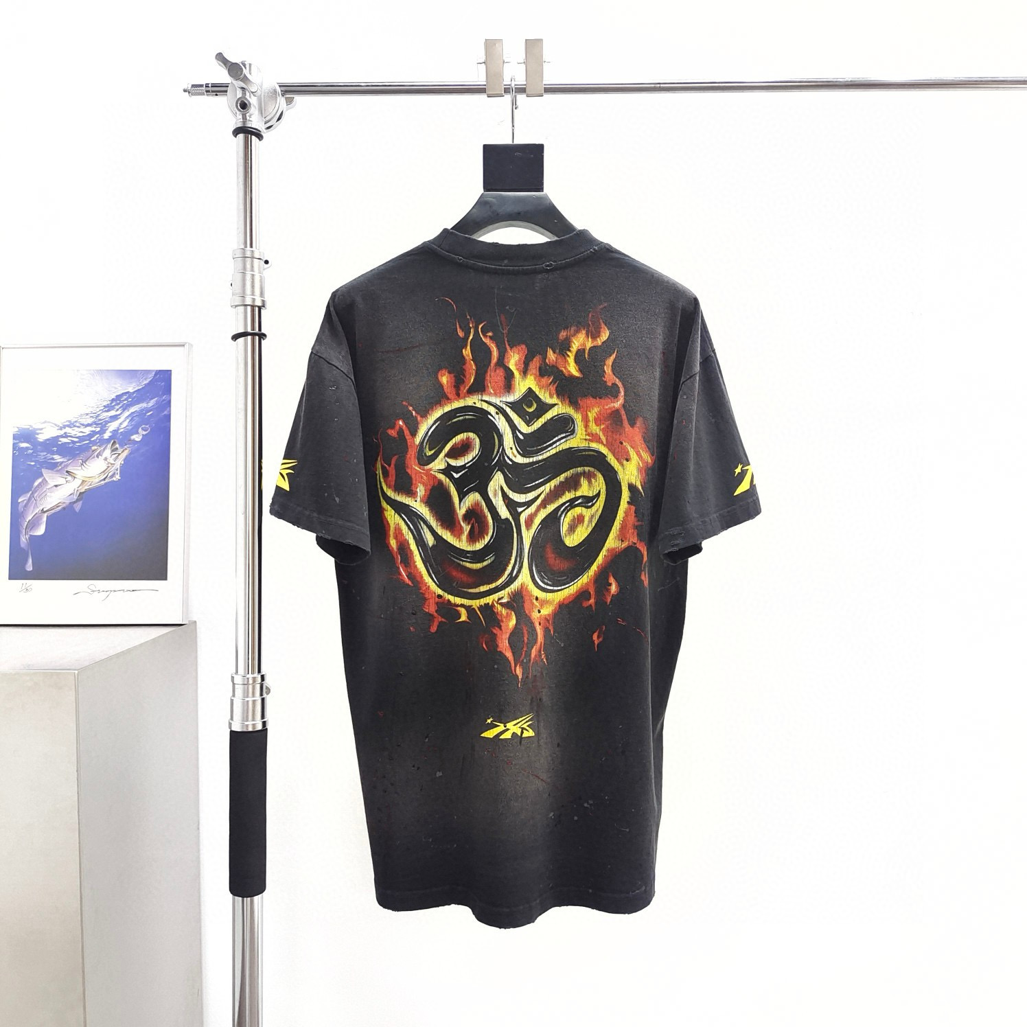 86_[1:1 NFC tag quality] Hellstar T-shirt