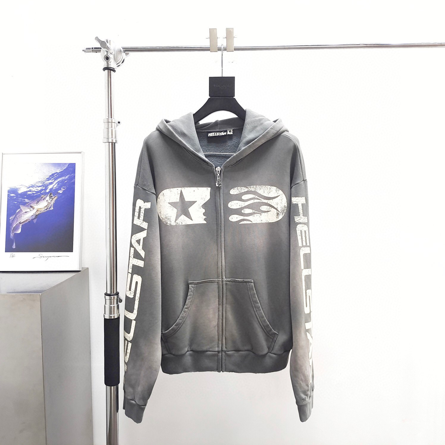112_[1:1 NFC tag quality] Hellstar Hoodie