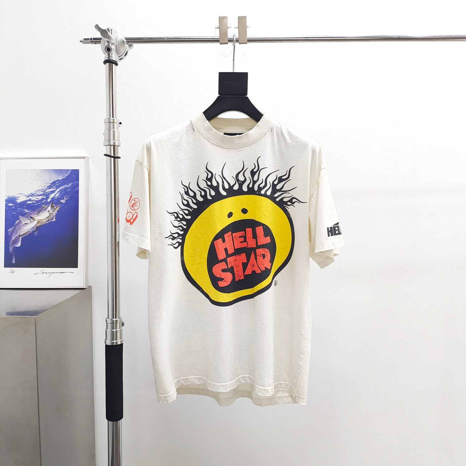 87_[1:1 NFC tag quality] Hellstar T-shirt