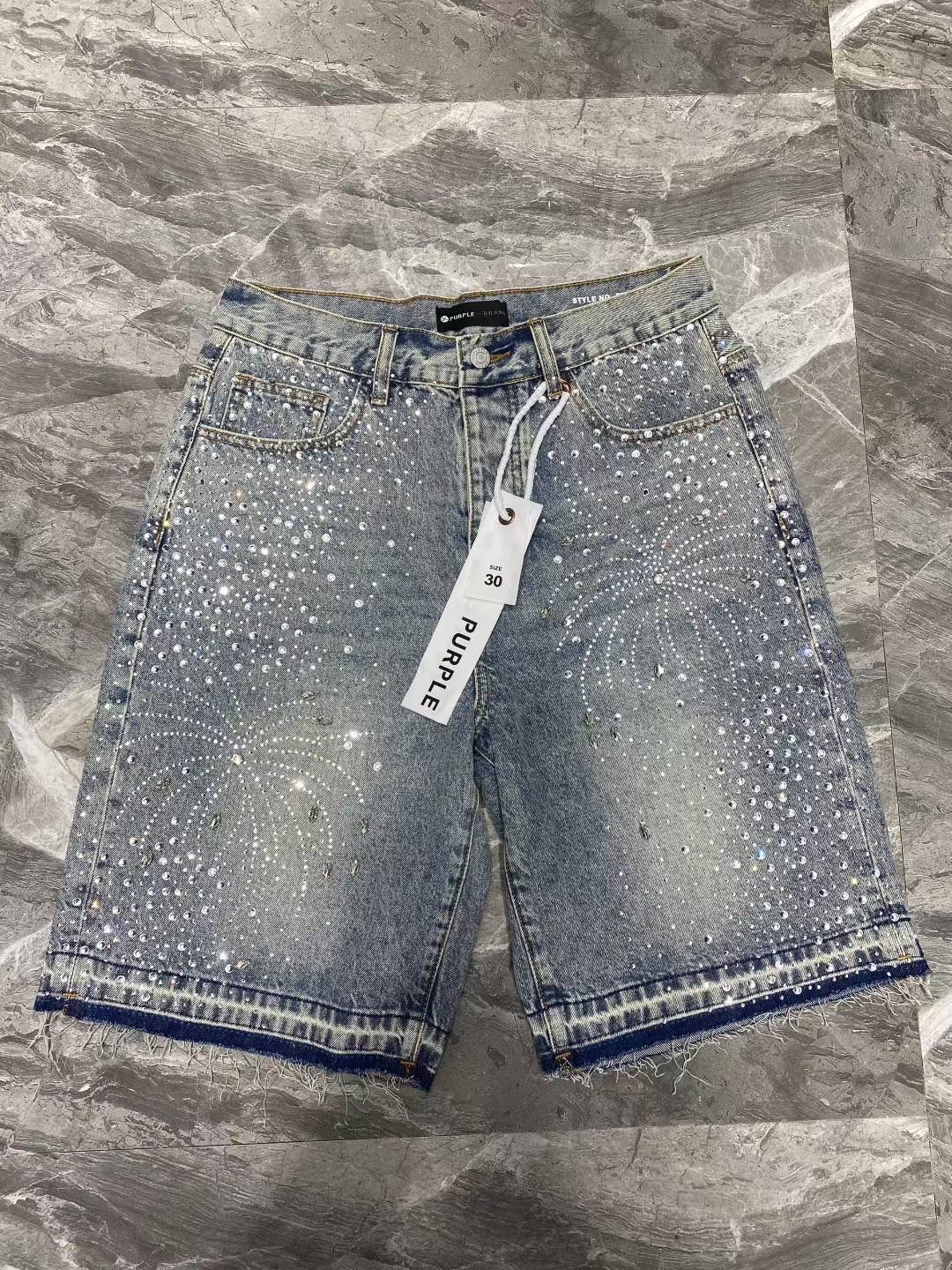 61_Purple Brand Shorts