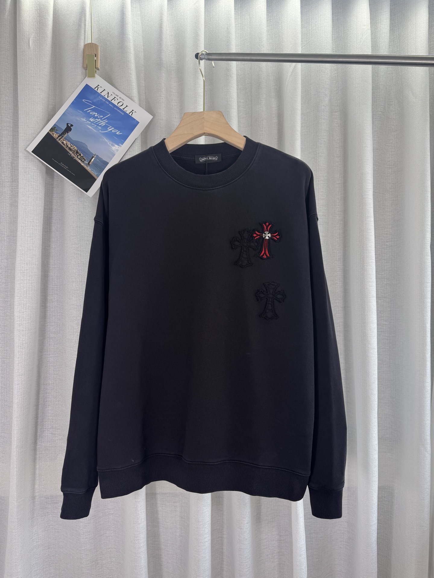 38_Chrome Heart Crewneck