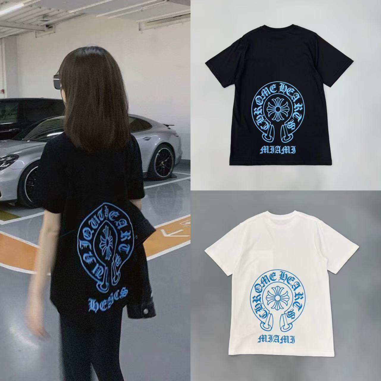 48_[1:1 quality] Chrome Heart T-shirt