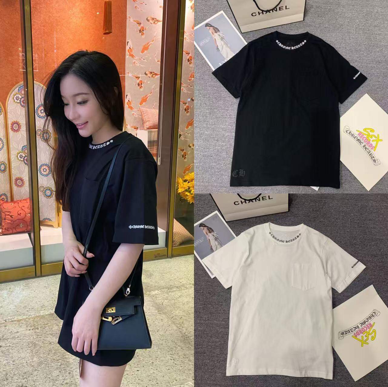 68_[1:1 quality] Chrome Heart T-shirt