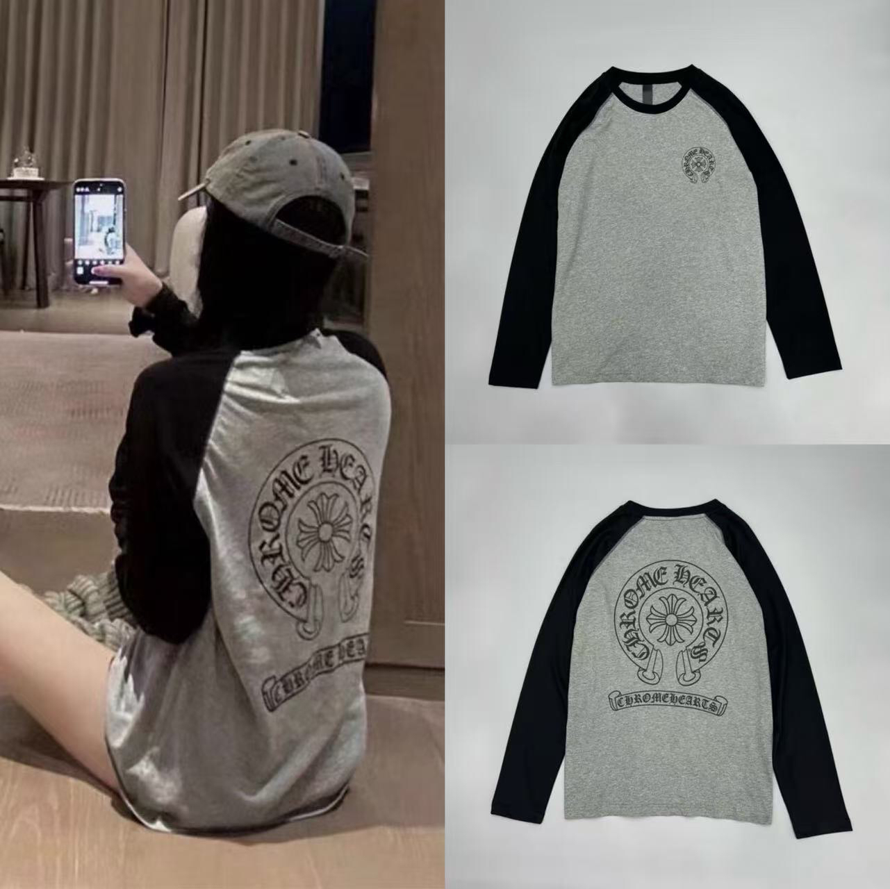 3_[1:1 quality] Chrome Heart Longsleeves