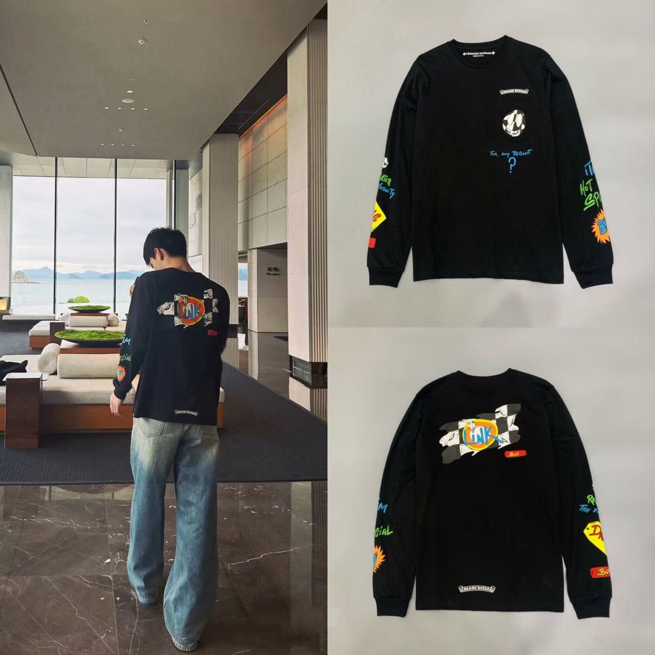 2_[1:1 quality] Chrome Heart Longsleeves