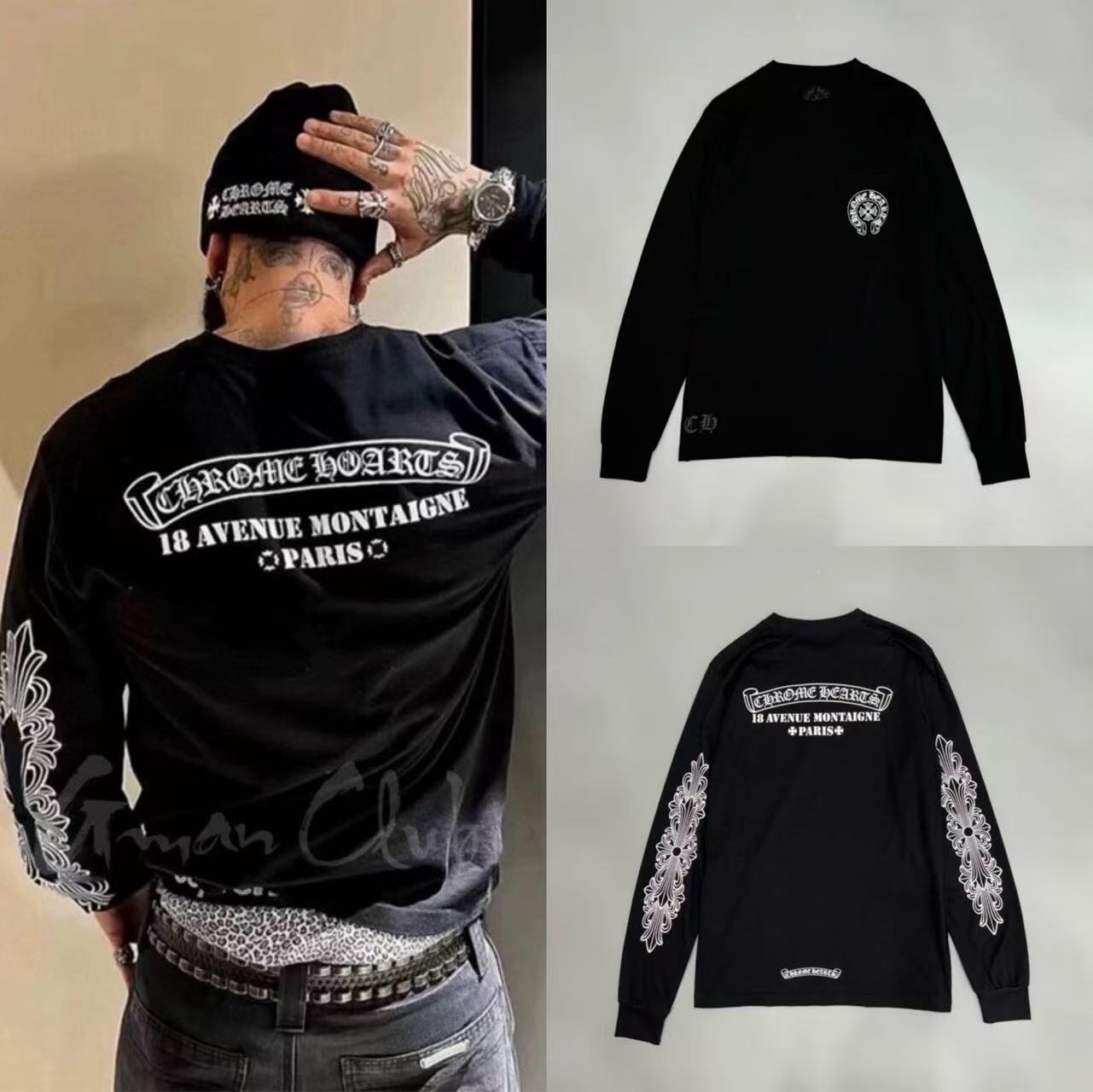 117_[1:1 quality] Chrome Heart Longsleeves