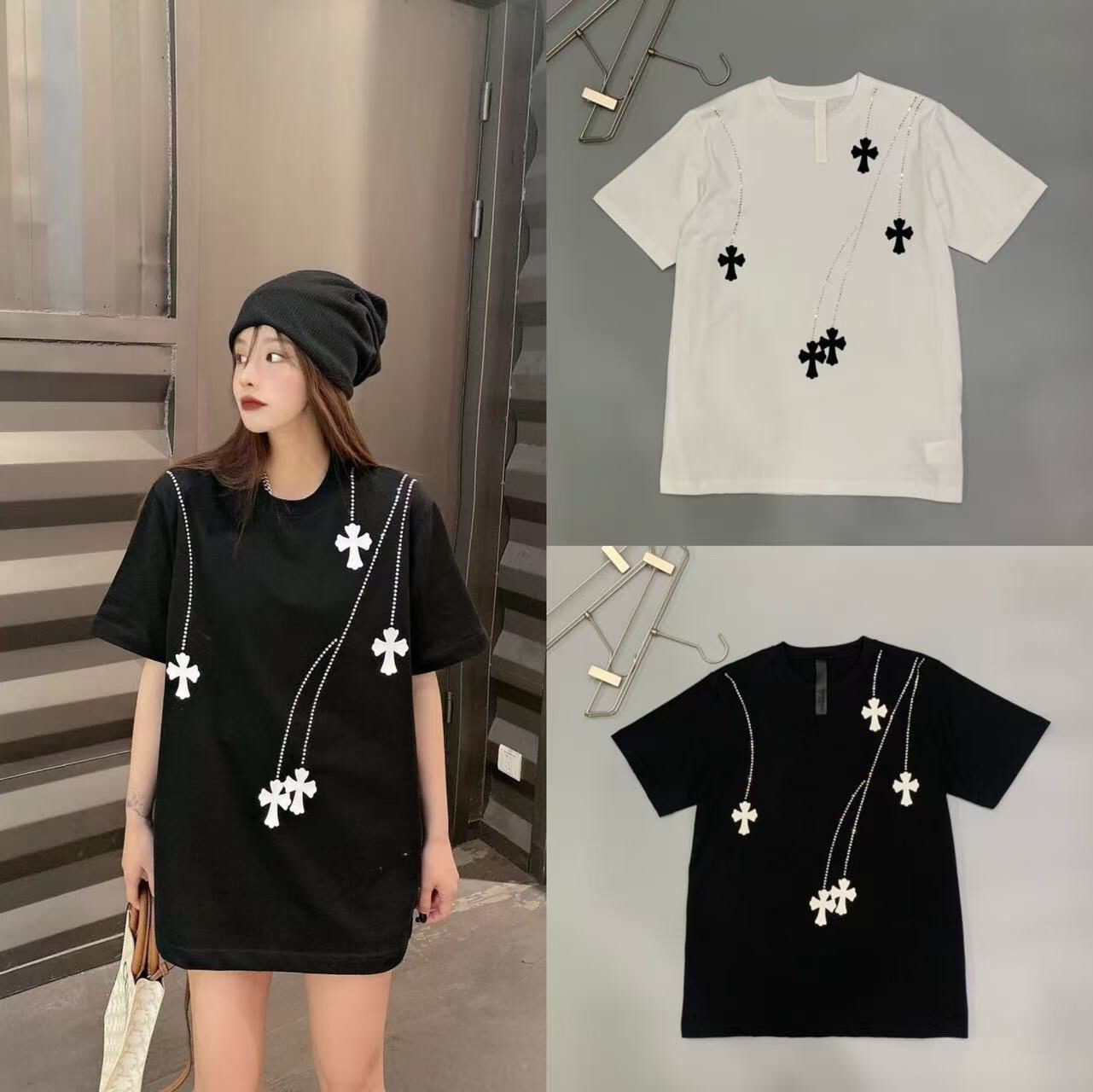 64_[1:1 quality] Chrome Heart T-shirt