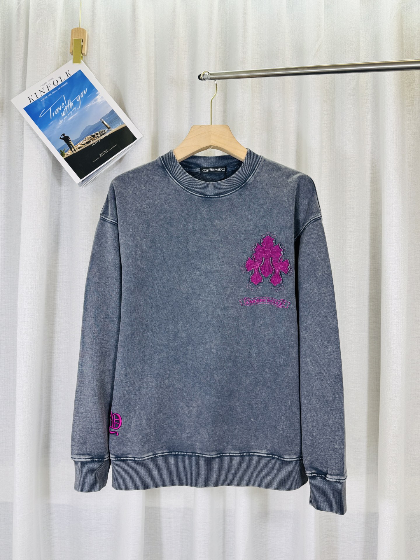 50_Chrome Heart Crewneck